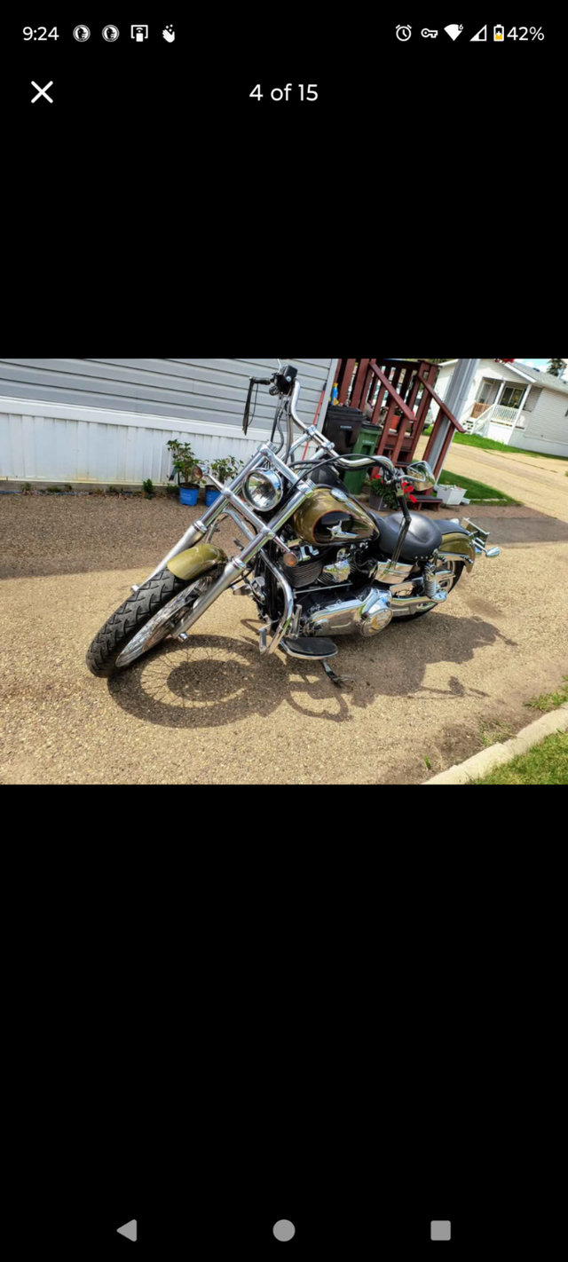 Harley Davidson Dyna Street Bob in Street, Cruisers & Choppers in Edmonton - Image 10