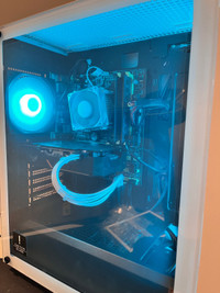 Budget All White gaming pc