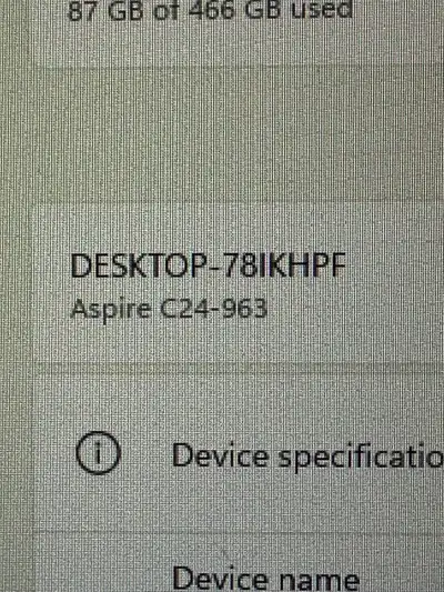 Acer AIO 24” PC, View more