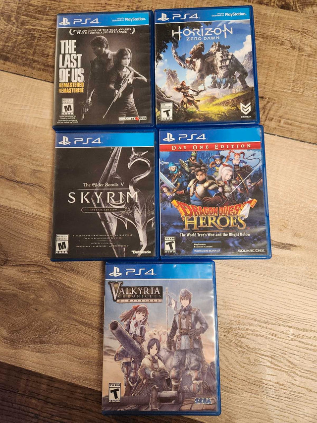 PS4 games in Sony Playstation 4 in Hamilton