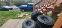 Selling 4 33x12.5-15 mud tires 