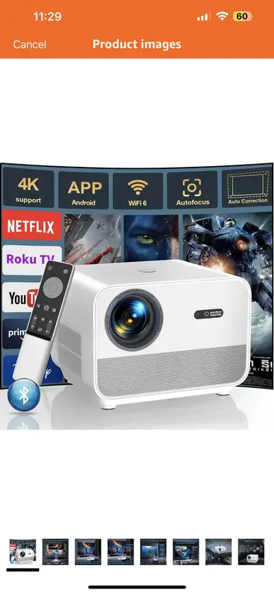 FunFlix Projector, View more