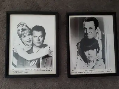 Pictures (8 X 10) of Actors/Actresses from TV Shows from the 1960's. I Dream of Jeannie, Get Smart,...