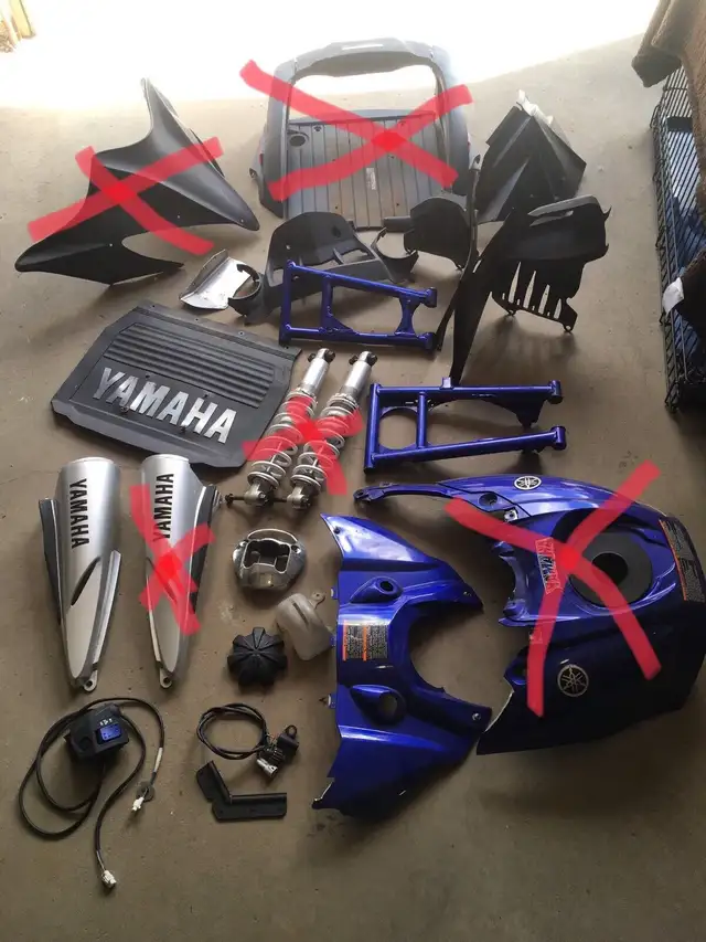 2006 Yamaha Apex part out in Snowmobiles in Edmonton - Image 8