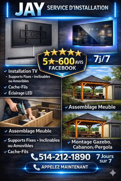 INSTALLATION TV, View more