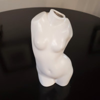 Ceramic Female Torso Sculpture
