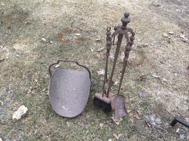 Cast Iron Fireplace Set $100 in Hand Tools in Trenton