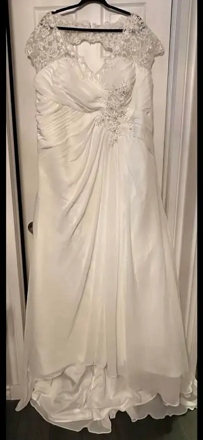 wedding dress (size 26), View more