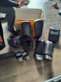 Kickboxing training gear lot