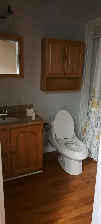 Close to bus route, one person apartment. No smoking or vaping. Owner lives nest door. 1 parking spa...