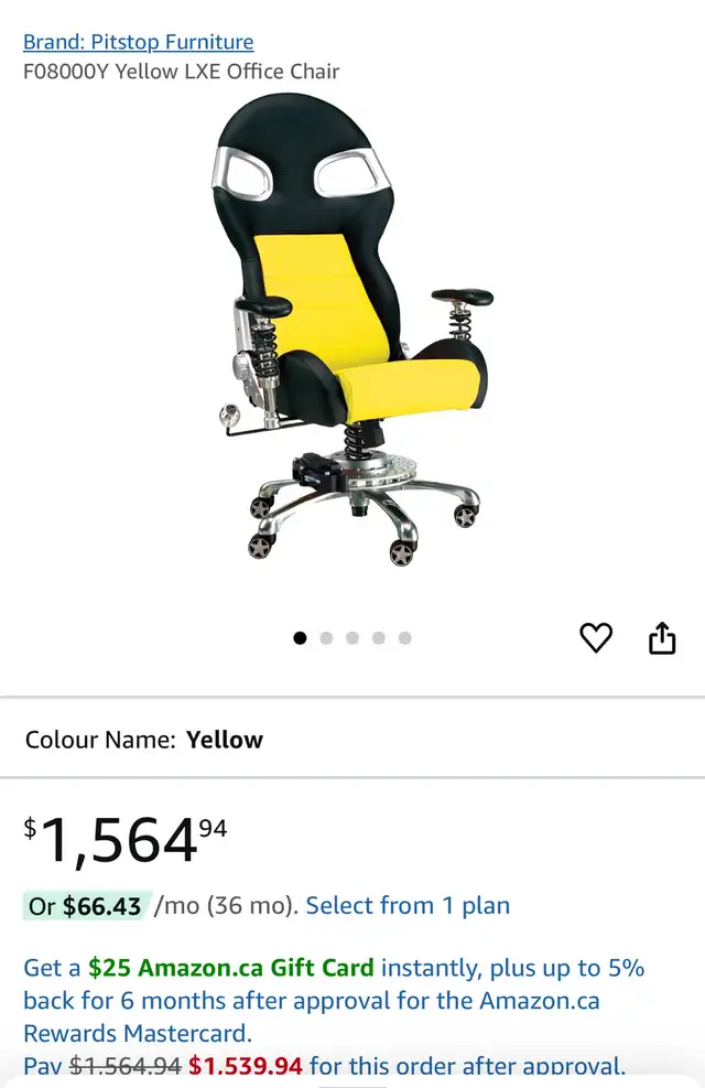 Pitstop LXE Gaming office Chair - Red63234678310785121