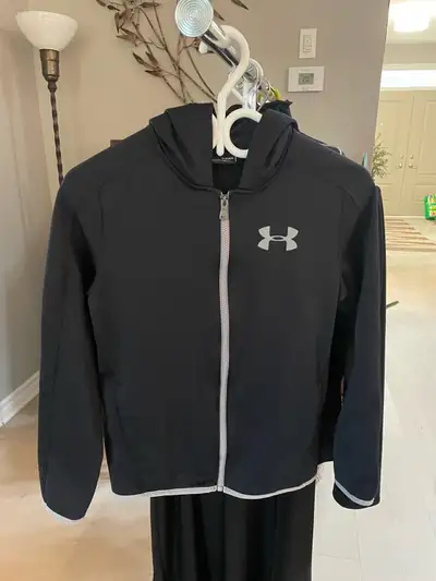 Under Armour Youth Hooded Jacket – Large – $15, View more