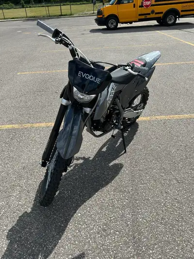 Selling my Evoque 150cc dirt bike. Purchased brand new on May 20, 2026 for $2,050. I have the owners...