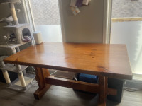 Hardwood dining table (OBO)
