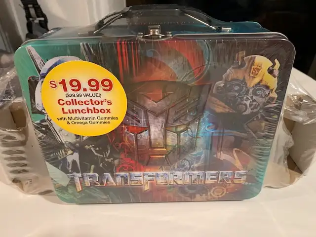 Transformers Metal Lunch Box (New, Unopened)63234604462593120