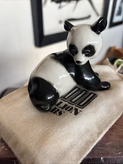 Vintage Russian panda bear, View more
