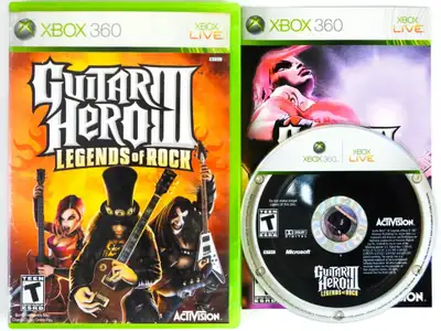Complete Guitar Hero III 3 Legends Of Rock Xbox 360 $15, View more