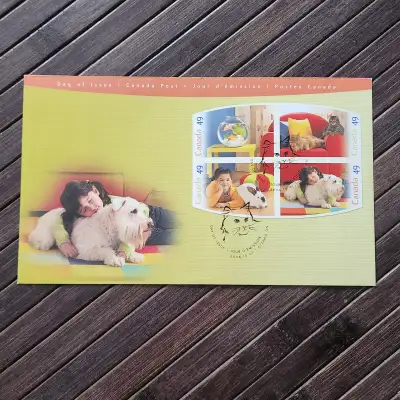 Canada Post DAY OF ISSUE 'Pets' (1 Oct. 2004), View more