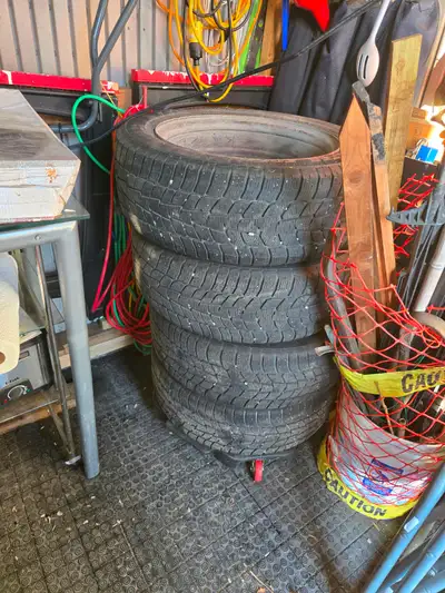 Winter tires from a 2010 honda civic, no longer needed.