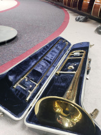 conn director's shooting stars trombone -60's- with case & MP