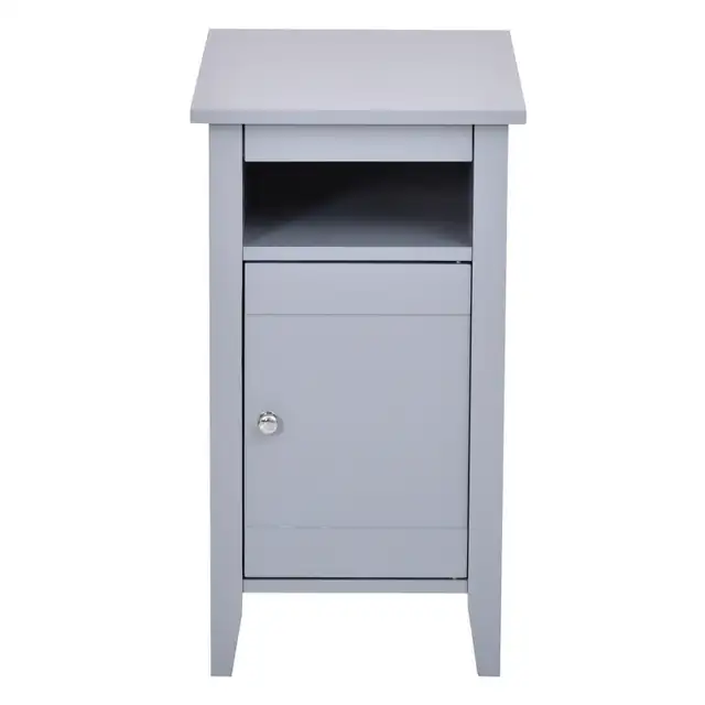 Wooden 3-Tier Modern Nightstand with Pullout Shelf in Bookcases & Shelving Units in Markham / York Region - Image 11