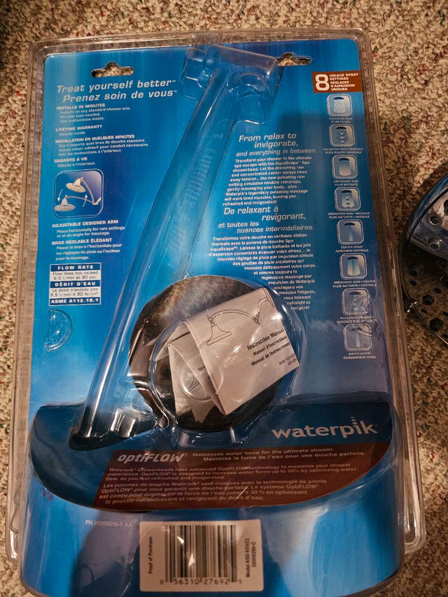 Waterpik Aquascape 8 options to choose in Bathwares in Winnipeg - Image 3