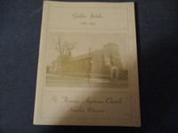 ST. THOMAS AQUINAS CHURCH GOLDEN JUBILEE-1911/1961-PROGRAM-RARE!