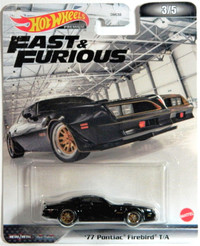 Hot Wheels Premium 1/64 '77 Pontiac Firebird T/A Fast Furious