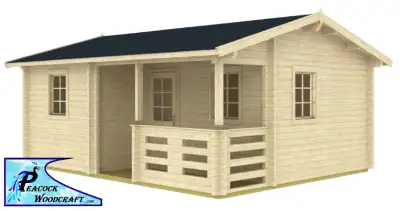 Log Cabin BunkHouse / Hunt Camp / Bunkie Kits & Sheds, View more