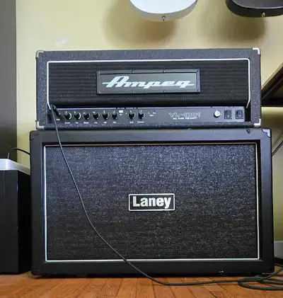 FS/FT Ampeg VL1001 Lee jackson and Laney 2x12 V30s, View more