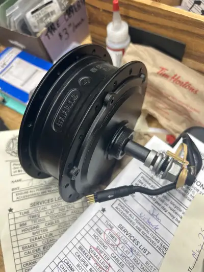 I Have like new 36v 350w 36 hole Bafang e-bike motors they are full tested working units and come wi...