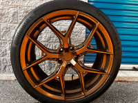 Mercedes G63 G Wagon 23" Vossen Rims Wheels & Summer Tires