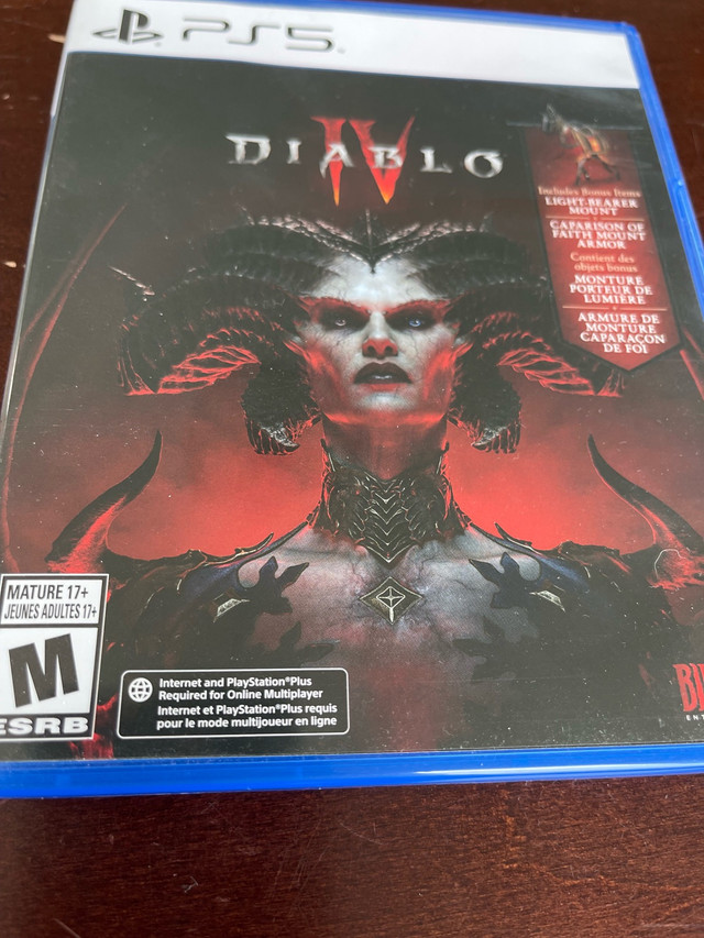 Diablo IV PS5 in Sony Playstation 5 in Bathurst