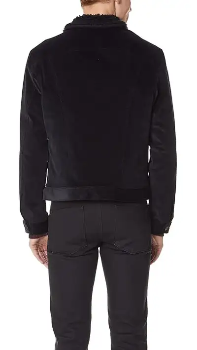 Naked&Famous Denim - Black Sherpa & Corduroy Jacket, View more