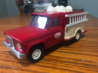 Vintage Tonka Jeep Firetruck W/1 Ladder Serious Offers Only