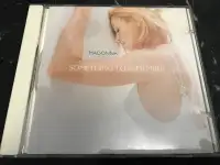 Madonna - Something to Remember CD