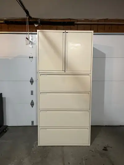 Storwal 2-Door / 4-Drawer Combo File / Filing / Storage Cabinet, View more