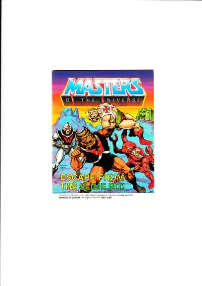 MASTERS OF THE UNIVERSE MINI COMIC (BILINGUAL) – DC/MATTEL /1985, View more