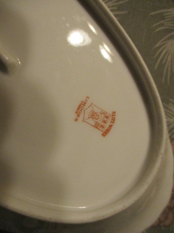 1920s ELITE FRANCE LIMOGES FANCY SERVING DAINTY TRAY 20 VINTAGE Arts