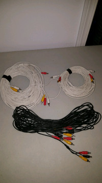 RCA universal video camera cables for sale $50 for all 