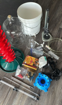 Homebrew fermenting / bottling accessories