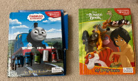 Thomas the Train and The Jungle Book play sets
