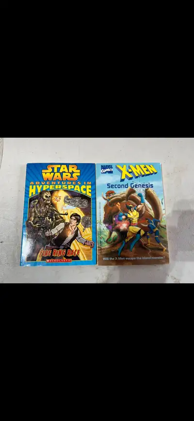 Star Wars and XMen Book both for $10, View more