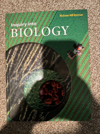 Brand new inquiry into biology textbook & e text for only $120