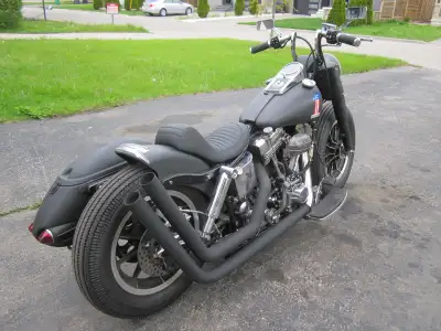Interesting trades considered. 1994 Custom Harley Davidson FLH STD Evolution motor, Four speed trans...