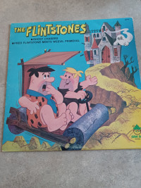 Vintage Flintstones Vinyl LP