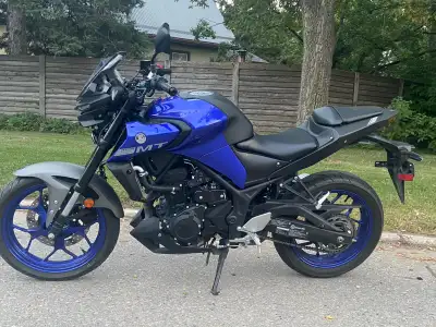 Selling my beautiful 2020 Yamaha MT 03. 11,200 kms In fantastic condition. Well maintained . Have ow...