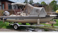 1989 KMV 528CC "Pro Series" boat, Trailer, 60 hp motor