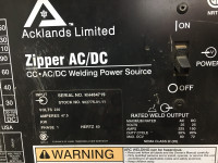 Acklands ac/dc zipper welder 