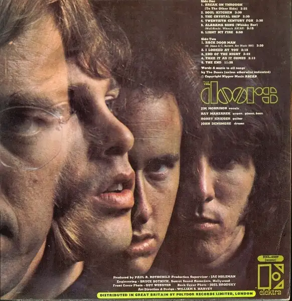 The Doors 1967 debut (MONO) studio release record album vinyl in CDs, DVDs & Blu-ray in Markham / York Region - Image 3